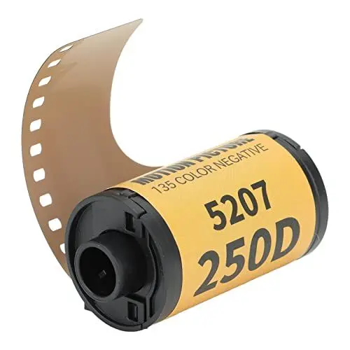 Produktbild: 35 Mm Film, Professionelle 200-250 Grad Lichtempfindlichkeit Universal 35 Mm Filmrolle Kamerafilm, Hochauflösender Kontrastreicher Farbfilm Farbdruckfilm für Kamera (36 Blatt)