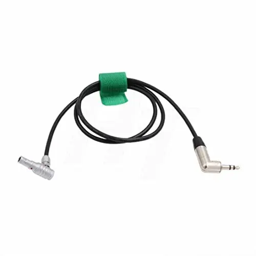 Produktbild: HangTon Audiokabel für ARRI Alexa Mini, Z Cam E2, Sony UWP-D Serie, Zaxcom ERX, rechtwinklig auf 00B, 61 cm, 3,5 mm