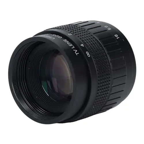 Produktbild: 35-mm-F1.7-Festbrennweitenobjektiv mit Manueller Fokussierung und Legierungsgehäuse, Hervorragendem Objektiv und Effektiver Lichtführung für Industrielle Videomikroskopkameras Im