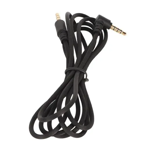 Produktbild: 3.5mm-Headset Ersatz-Soundkabel für Razer Nari Ultimate Gaming Headset Ersatz-Audiokabel, professionelles Verlängerungskabel für Razer BlackShark V2 Pro für Barracuda X