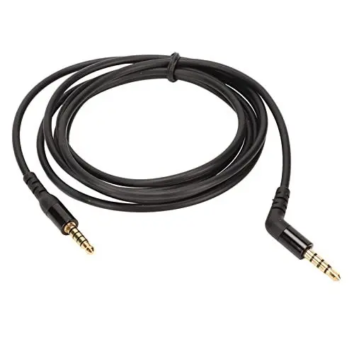 Produktbild: 3,5-mm-Kopfhörerkabel, Headset-Soundkabel, Ersatz, Sauerstofffreies Kupfer, 3,5-mm-Audiokabel, Kompatibel mit SteelSeries Arctis Nova Pro-Kopfhörern, 1,5 M