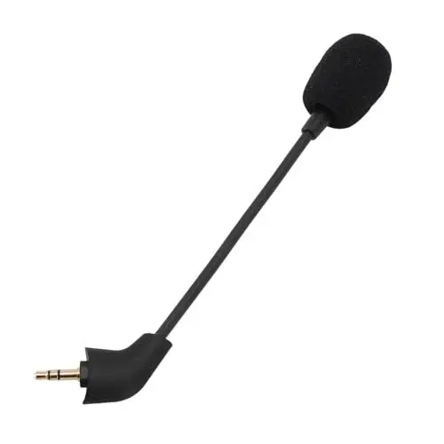 Produktbild: Elprico 3,5-mm-Mikrofon, Abnehmbares Game-Mikrofon, Omnidirektionales Ersatzmikrofon für Cloud