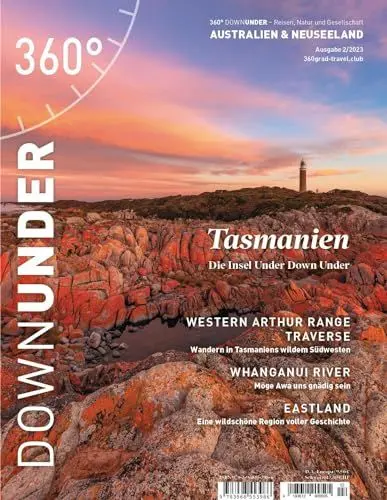 Produktbild: 360° DownUnder - Ausgabe 2/2023: Tasmanien - Die Insel DownUnder (360° DownUnder: Reisen, Natur und Gesellschaft)