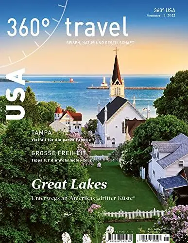 Produktbild: 360° USA - Ausgabe Sommer 1/2022: Great Lakes: Unterwegs an Amerikas 