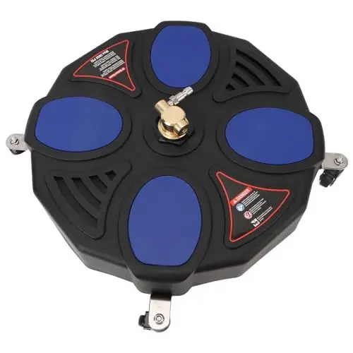 Produktbild: 3600PSI Druckoberflächenreiniger 16-Zoll-Schnellverbindungsstecker-Design für Gartenstraße ABS-Messing-Edelstahl