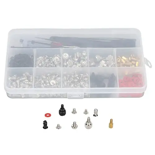 Produktbild: 362-teiliges komplettes Computerschrauben-Wartungsset für PC, Laptop, CPU, Festplatte, Motherboard, Power Tower