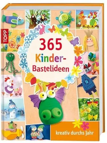 Produktbild: 365 Kinder-Bastelideen: kreativ durchs Jahr