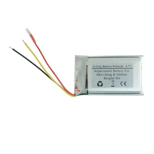Produktbild: 3,7 V 800 mAh Ersatzakku für B&O Ban g & Olufse n Beoplay H4 kabellose Kopfhörer, PA-BOH4