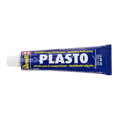 Produktbild: 39607 - Revell - Plasto Spachtelmasse, 25ml, 12 x 3 x 3 cm