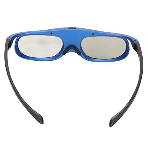 Produktbild: 3D-Brille, 3D Aktive Shutterbrille Wiederaufladbare Brillen, Geeignet für 3D DLP-Link Projektor ZX4 H1 für JMGO G1 G3 X1 für Ben Q für für Optoma, für Hitachi