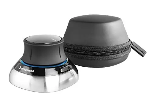 Produktbild: 3Dconnexion SpaceMouse Wireless (3D-Maus, kabellos), schwarz