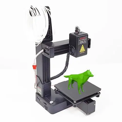 Produktbild: Hohe Genauigkeit 3D -Drucker, Kompakte Fast Heizung 3D -Druckmaschine für Bildung, Anfänger, Kleine Größe mit ABS -Material -Unterstützung TPU -Pla -Filamente, Einfach zu