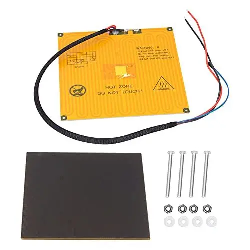 Produktbild: 3D Drucker Beheiztes Bett 1,5mm Dicke 220 mm 12 V Glasplatte Aluminiumsubstrat Hotbed Heatbed Platform