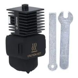Produktbild: 3D-Drucker Hotend für Bambu Lab A1 / A1 Mini, Hochtemperatur-Hotend für Bambu Lab 3D-Drucker Zubehör (0,2 mm)