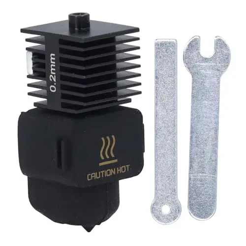 Produktbild: 3D-Drucker Hotend für Bambu Lab A1 / A1 Mini, Hochtemperatur-Hotend für Bambu Lab 3D-Drucker Zubehör (0,2 mm)