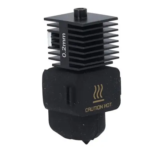 Produktbild: 3D-Drucker-Hotend für A1/A1 Mini, Abnehmbarer Düsensatz aus Gehärtetem Stahl, Extruder-Ersatz, 3D-Drucker-Zubehör (0,2 mm)