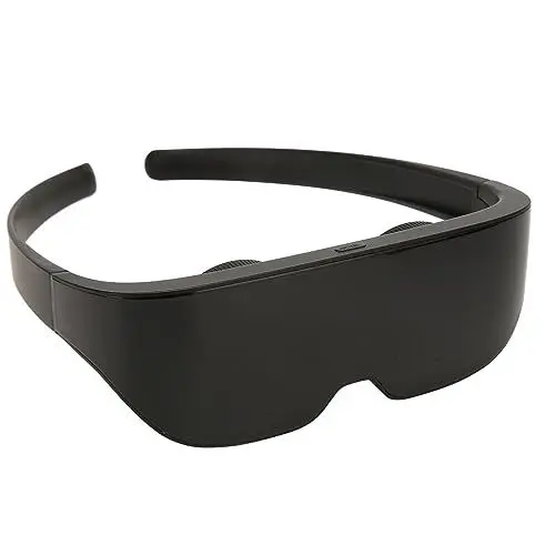 Produktbild: Intelligente VR Brille, 4K HD 3D Videoanzeigebrille, VR Headset 3D IMAX Gaint Screen Leichte Myopie VR Brille Virtual Reality Brille für HDMI, für Spielvideos