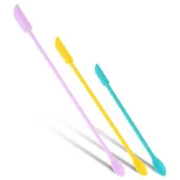 Produktbild: 3Größen Spatel Kosmetik Kosmetikspatel Make Up Spatel Mini Silikon Spatel Kleiner Silikonspatel für Kosmetische Schmale Flaschen Beauty