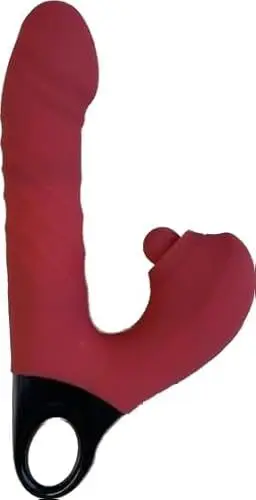 Produktbild: 3-in-1 G-Punkt Vibrator mit Klitorisstimulator - 3 Stoß-, 5 Pulsations- und 10 Vibrationsmodi für Frauen