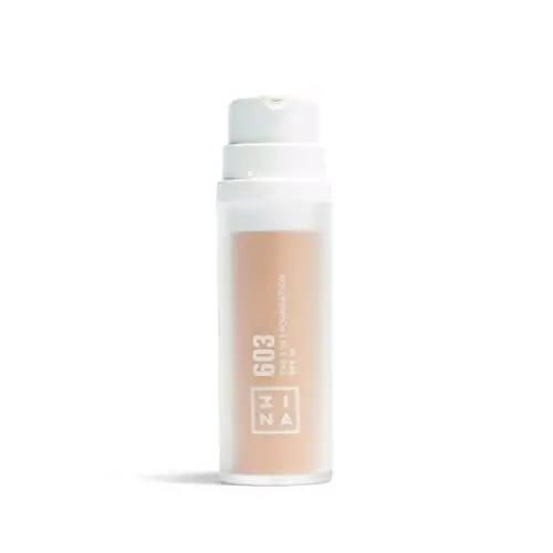 Produktbild: 3INA MAKEUP - The 3 in 1 Foundation 603 - Ultraleicht neutral Foundation 3 in 1 mit Unterton Neutral - Grundierung Concealer & Foundation - Foundation mit SPF15 & Vitamin C - Vegan - Cruelty Free