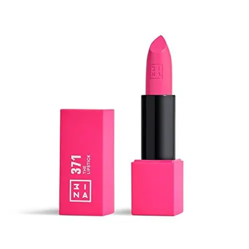 Produktbild: 3INA MAKEUP - The Lipstick 371 - Doll Pink Matte Lippenstift - Matt Lippen-Stift mit Vitamin E und Shea Butter- Langanhaltender Hochpigmentiert Creme - Vanille-Duft - Vegan - Cruelty Free