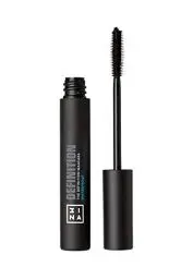 Produktbild: 3INA MAKEUP - The Waterproof Definition Mascara 900 - Schwarz Wimperntusche für Definition und Extra Länge - Mascara mit Rizinus-Öl - Wimperntusche für Empfindliche Augen - Vegan - Cruelty Free