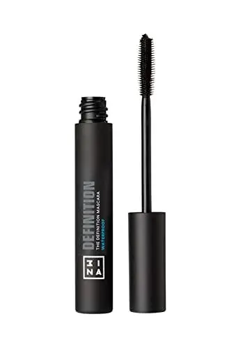 Produktbild: 3INA MAKEUP - The Waterproof Definition Mascara 900 - Schwarz Wimperntusche für Definition und Extra Länge - Mascara mit Rizinus-Öl - Wimperntusche für Empfindliche Augen - Vegan - Cruelty Free