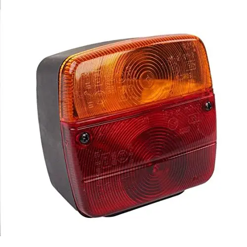 Produktbild: 3-Kammer-Rückleuchte | 105x52x110 mm | für Blinker, Stand- und Bremslicht | Fahrzeugbeleuchtung | Leuchtmittel | Fahrzeugzubehör | Licht | PKW | NEU | Sicherheit | Sichtbarkeit | Schutz