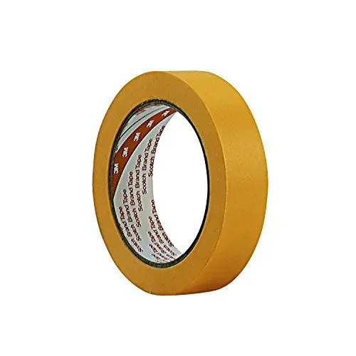 Produktbild: 3M 2441850 Super Maler-Abdeckband 244, 18 mm x 50 m, 0,08 mm, Gold (12-er Pack)