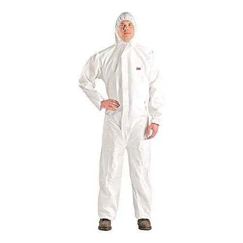 Produktbild: 3M 4510XXL Schutzanzug, Typ 5/6, Größe XXL, Weiss
