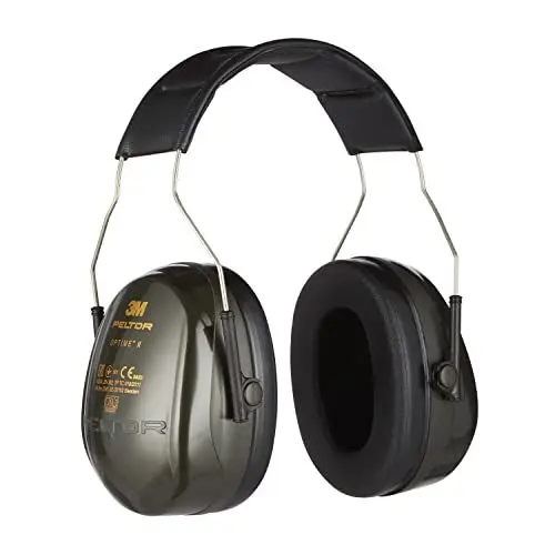Produktbild: 3M Peltor Optime II Komfort-Kapselgehörschutz H520A, 1 pro Packung (94 – 105 dB), H520AC1, Schwarz