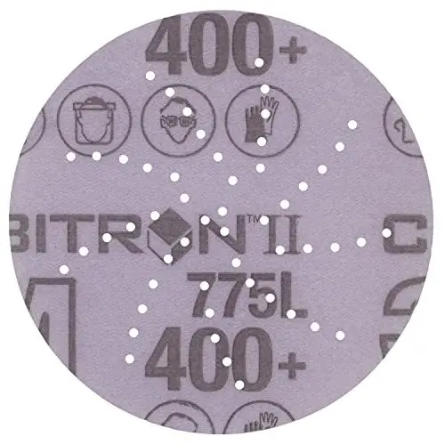 Produktbild: 3M Xtract Cubitron, Filmscheibe 775L, 76 mm, 400+, Sauberer Sand, 50 Scheiben pro Packung