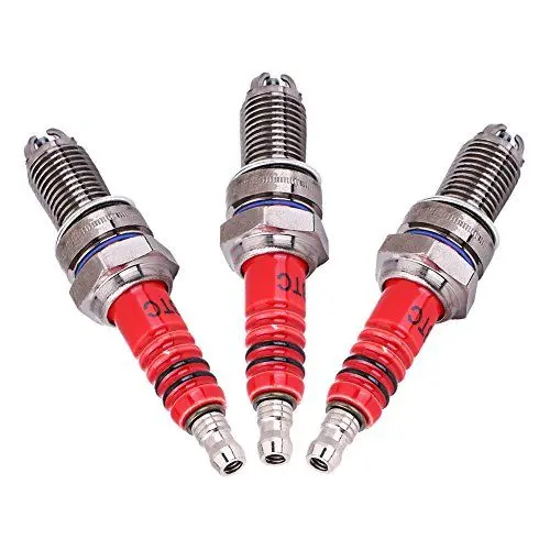 Produktbild: 3 stücke Zündkerze D8TC 3 Elektrode für CG 125 150 200cc CF250 Motorrad Roller ATV Quads