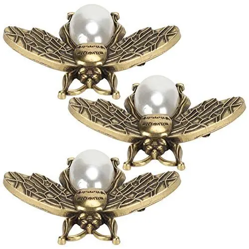 Produktbild: 3Pcs Modische Schuhclip, Elegante Hochzeit Multifunktionale Schuhe Schnalle Kleidung Hochzeit Schuhclips Dekorationen Schuhe Hut Mantel Dekoration(Weiß)