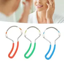 Produktbild: 3pcs Gesichtshaarentferner Frühling Gesichtshaarepilierer Spring Gesicht Haarentferner Handbuch Feder Epilierer aus Edelstahl für Gesichtshaarentfernung Versorgung