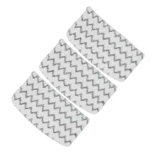 Produktbild: WESIEVYA Pads 3er-pack S1000/s1000a/s1000c/s1000wm/s1001c Ersatzmatten Für Dampfstaubtücher Weiß