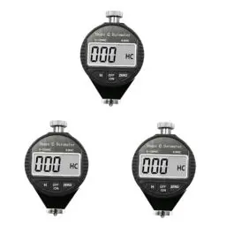 Produktbild: 3St kunststoffschale kunststoffgehäuse lcd monitor blacki lcd display Mehrzweck-Durometer swor plastikkoffer LCD-Anzeige ösch noir the black Flüssigkristall Härtetester Reifen