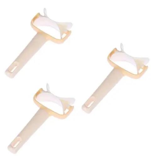 Produktbild: ABOOFAN Teig Cutter Rund 3st Formenbauer Für Fondantschneider Keksform Keksausstecherform Runde Plätzchen-ausstechform Zum Rollen Schimmel Cutter Runden Kuchen Plätzchen Roller