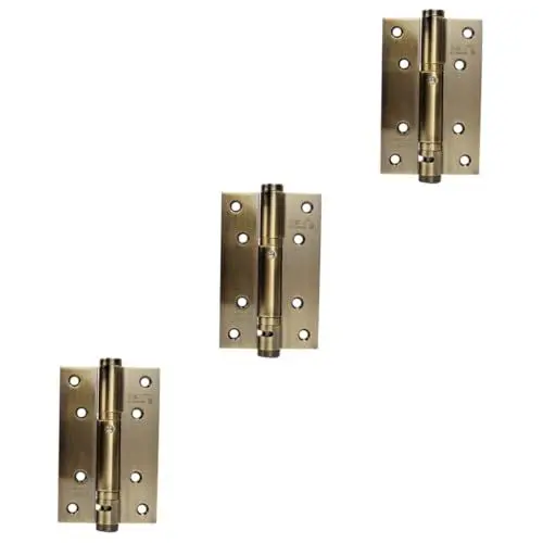 Produktbild: 3St türscharniere stainless steel aussentreppe fixierung treppengitter treppenrampe the bronze stairs the arpartment freisprechanlage wohnung condo Kastenform Türangel Lipgloss