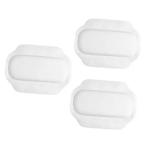 Produktbild: 3st Badewannenkissen Sparschwein Für Erwachsene Luxuriöse Badewanne Hausdusche Keilkissen Bettkissen Badekissen Für Wanne Zuhause Duschkissen PVC Weiß Haushalt Badematte