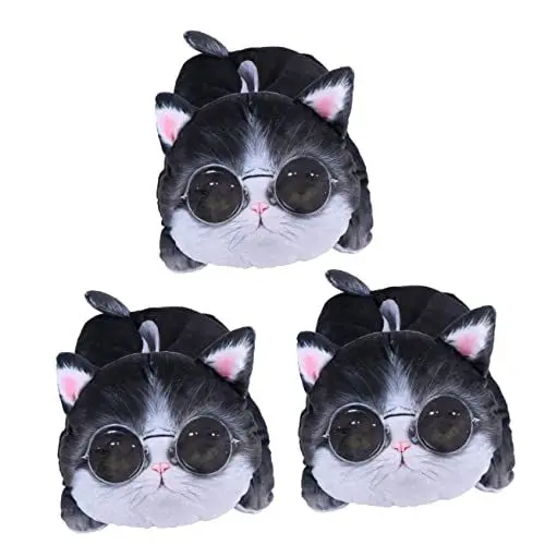 Produktbild: 3st Tiergewebehalter Stofftaschentuchhalter Aus Plüsch Und -Codes Für Rabatte Zoa Taschentuchhalter Für Katzen Auto Taschentuch Fall Dekorative Schachtel Wagen 3D