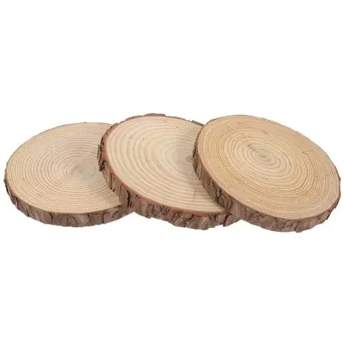 Produktbild: 3st Trittsteine ​​aus Holz Für Den Außenbereich Dekorative Trittsteine ​​für Den Garten Pflastersteine ​​für Gartenwege Trittsteinset Für Den Garten Hölzern Draussen Trittbrett