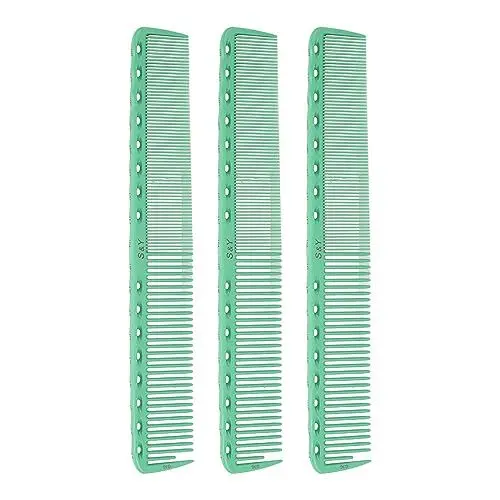 Produktbild: 3-teiliger Haarstyling-Kamm mit Feinen Zähnen, Frisierkämme, Haarschneidekamm, Tragbar für den Heimgebrauch Im Salon