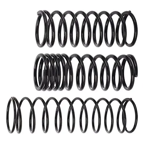 Produktbild: 3-teiliges Upgrade-Pedalfeder-Set, Brems-, Gas- und Kupplungspedal-Feder-Set aus Metall, Schwarz, Hochfest, für G25 G27 G29 G920 Rennrad