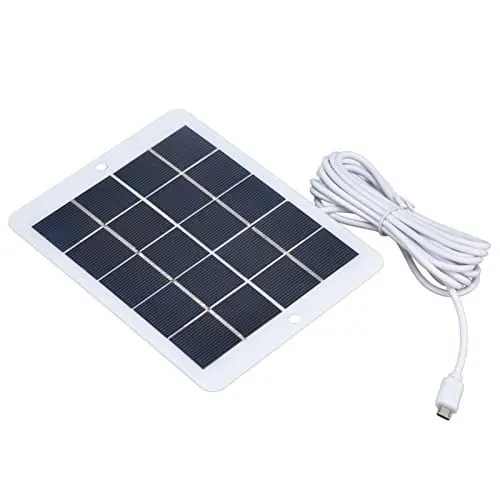 Produktbild: 3W 5V Solarpanel-Ladegerät, 3W 5V Polysilizium-Solarpanel, Zellen-DIY-Solarladegerät-Generator, Solarpanel-Ladegerät für Mobiltelefon, Auto, Solarpanel