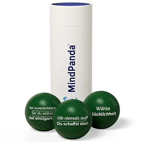 Produktbild: 3X Anti-Stress-Bälle für Erwachsene - zur Handtherapie und Griffstärkung - Der perfekte Quetschball für Stressabbau, geeignet für Erwachsene und Kinder.