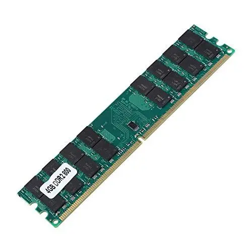 Produktbild: 4 GB DDR2-Speichermodul mit hoher Kapazität und 800 MHz für schnelle Datenübertragung DDR2 4 GB für für PC2-6400 Desktop