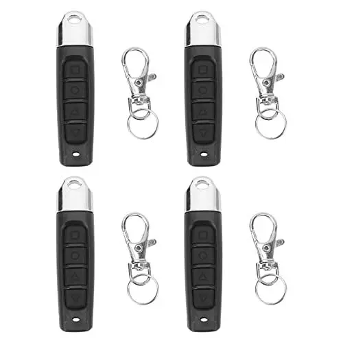Produktbild: 4 STÜCKE garage Fernbedienung für tor Schlüsselanhänger 433 MHz 4 Kanal Elektrische Garagentor Fernbedienung für Automobil