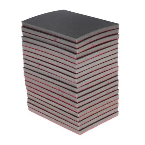 Produktbild: 4 Sätze Auto Schleifpapier Autoschleifpapier Autolack Schleifpapier Schleifblöcke Schleifpapier Fürs Auto Sandpapier Schleifpapier Für Autolack Schleifschwamm Korund 20 Stück * 4 JECOMPRIS