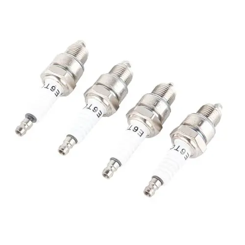 Produktbild: 4 Stück 2-Takt-Zündkerze PW50 PW80 PW60 LT50 LT80 E6TC für Roller-Motorrad